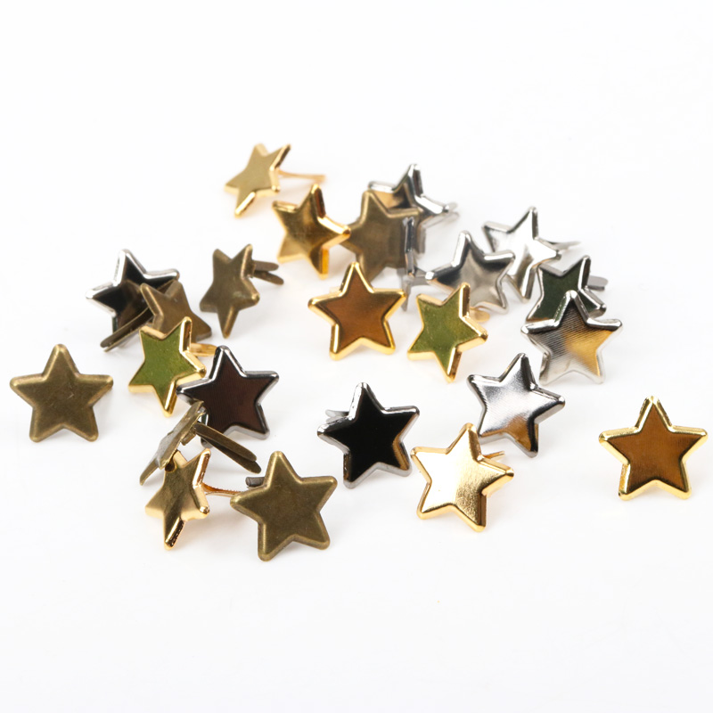 Embellishments For Scrapbooking - 혼합 메탈 스타 브래드 스터드 스파이크