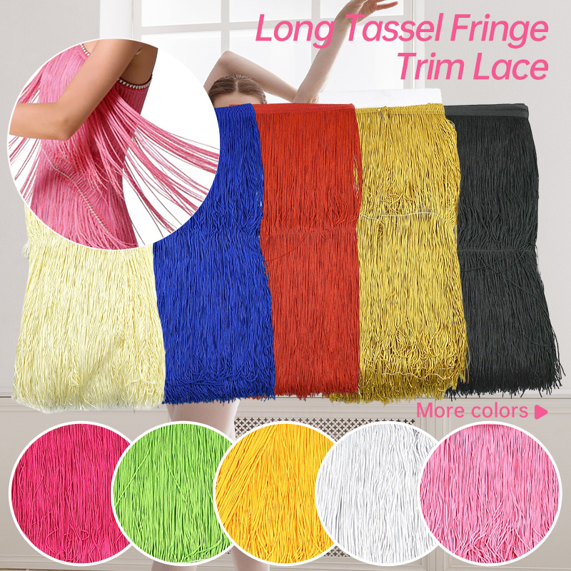 Fringe Ribbon Sewing - 1-5미터 50cm 길이 프린지 태슬 트림