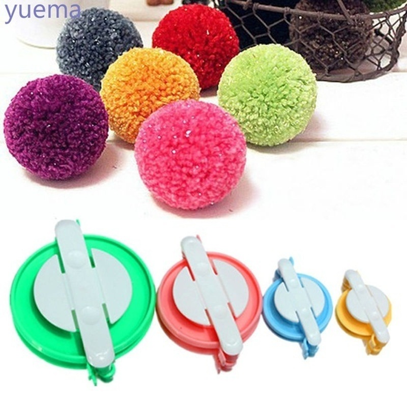 8PCS 4 크기 Fluff Ball Weaver Po - Pom Pom Maker Tool 리뷰 및 가격