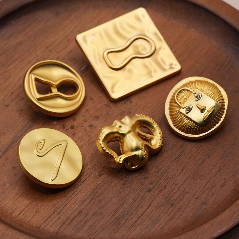 빈티지 금속 단추 하트 모양 예술적인 눈알 디자인 의류 - Craft Embellishments 리뷰 및 가격