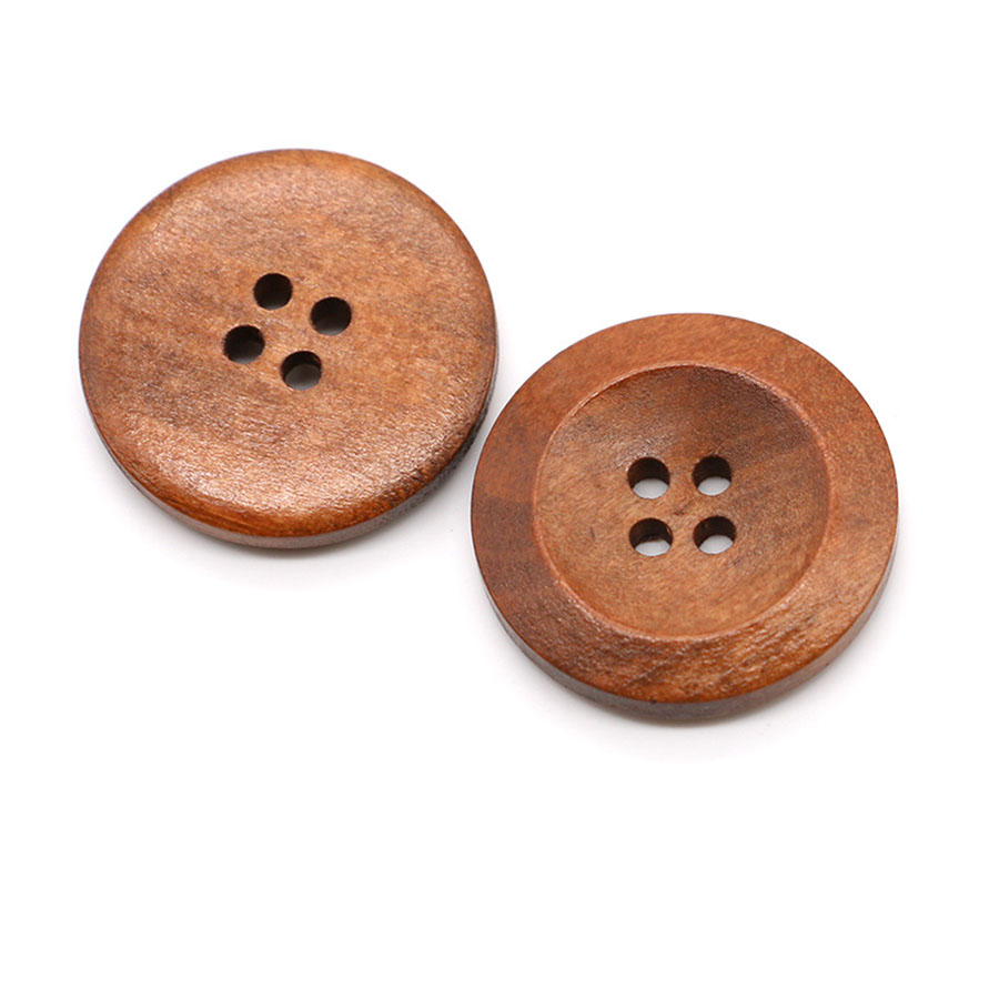 10pcs 18mm 라운드 나무 단추 DIY 의류 의류 - Embellishments For Scrapbooking 리뷰 및 가격
