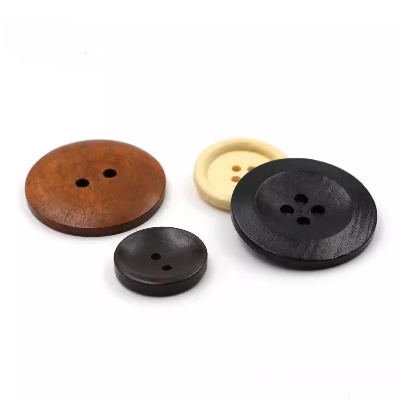 10pcs 18mm 라운드 나무 단추 DIY 의류 의류 - Embellishments For Scrapbooking 리뷰 및 가격