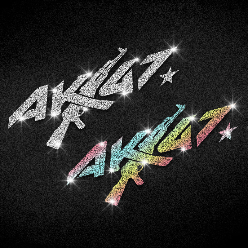 모조 다이아몬드 글리터 AK47 오토바이 스티커 방수  - Glitter Vinyl Roll 리뷰 및 가격
