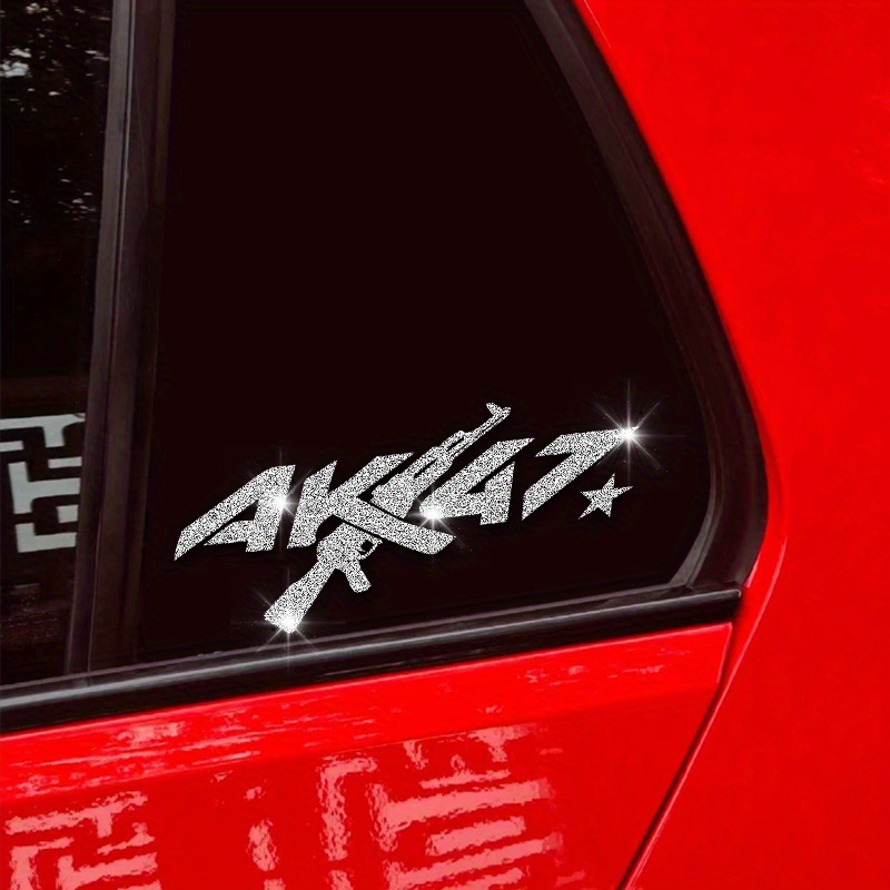 모조 다이아몬드 글리터 AK47 오토바이 스티커 방수  - Glitter Vinyl Roll 리뷰 및 가격