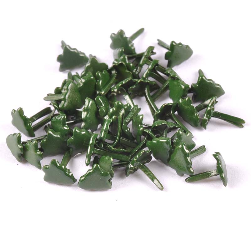 50pcs 미니 크리스마스 트리 Brads Scrapb - Embellishments For Scrapbooking 리뷰 및 가격