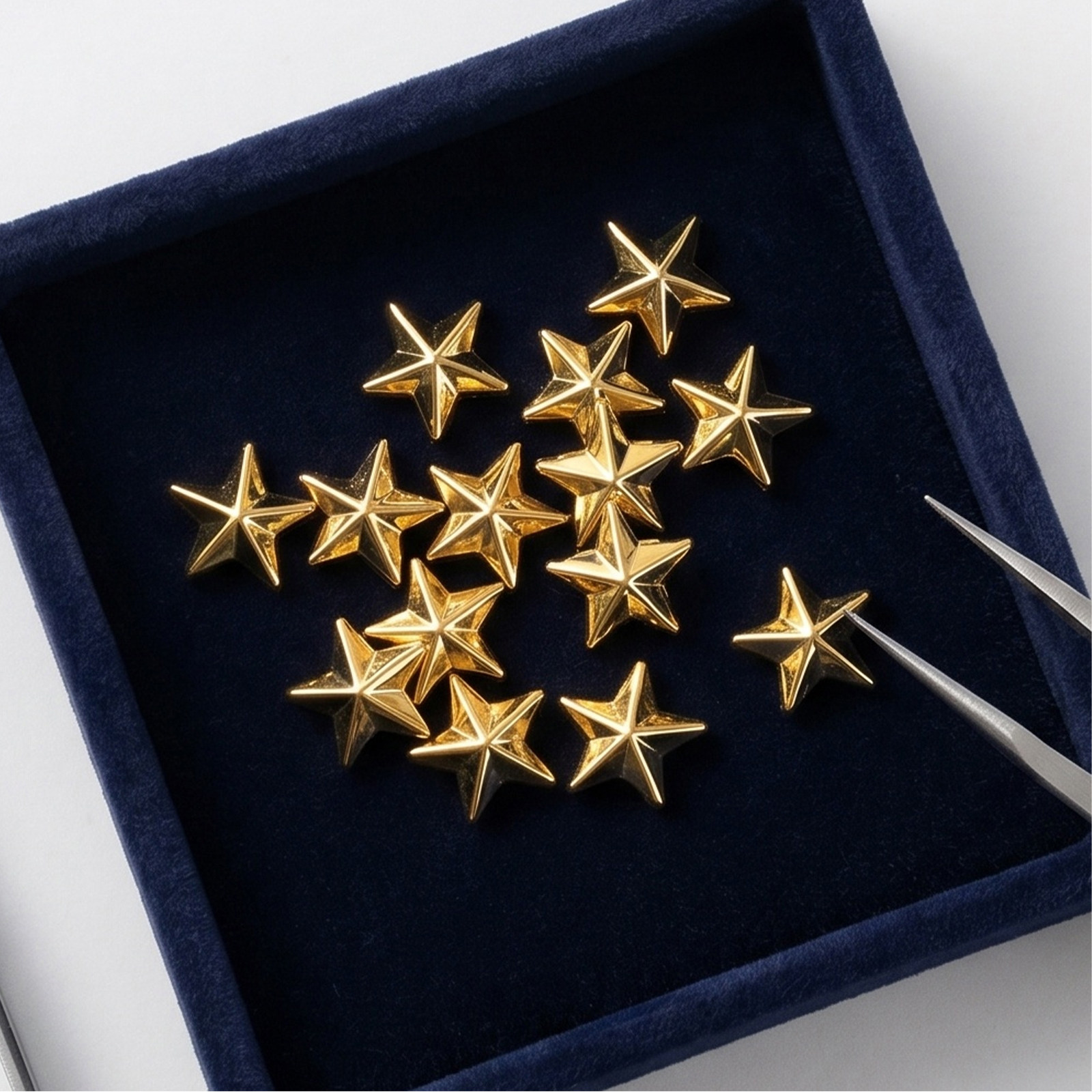 300개 아크릴 별 장식 골드 플랫 백 별 비즈 DIY - Craft Embellishments 리뷰 및 가격