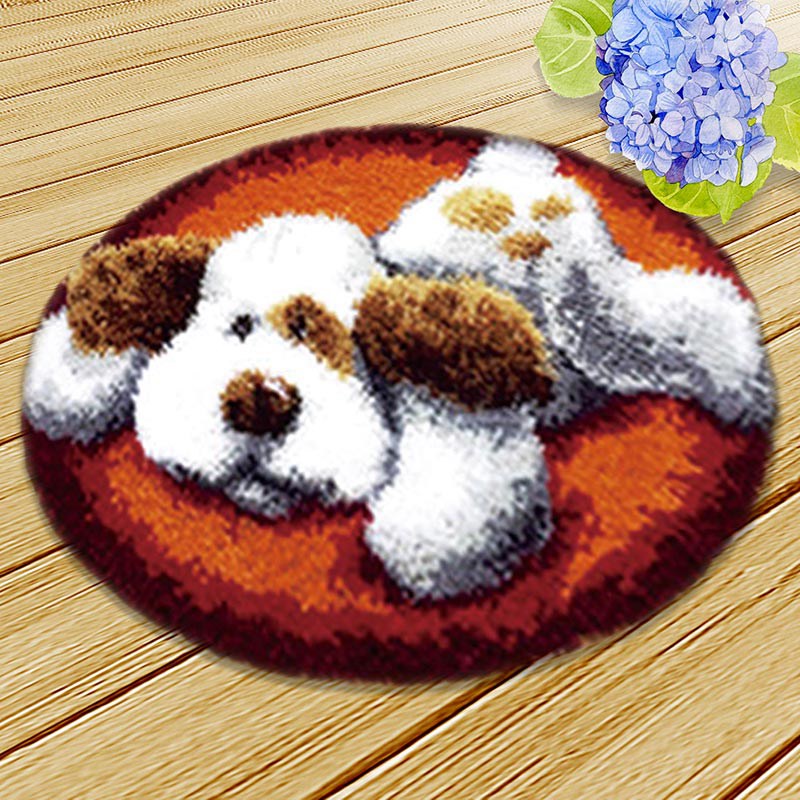 Prajna 카펫 자수 래치 후크 키트 만화 동물 정의 - Craft Embellishment Storage 리뷰 및 가격