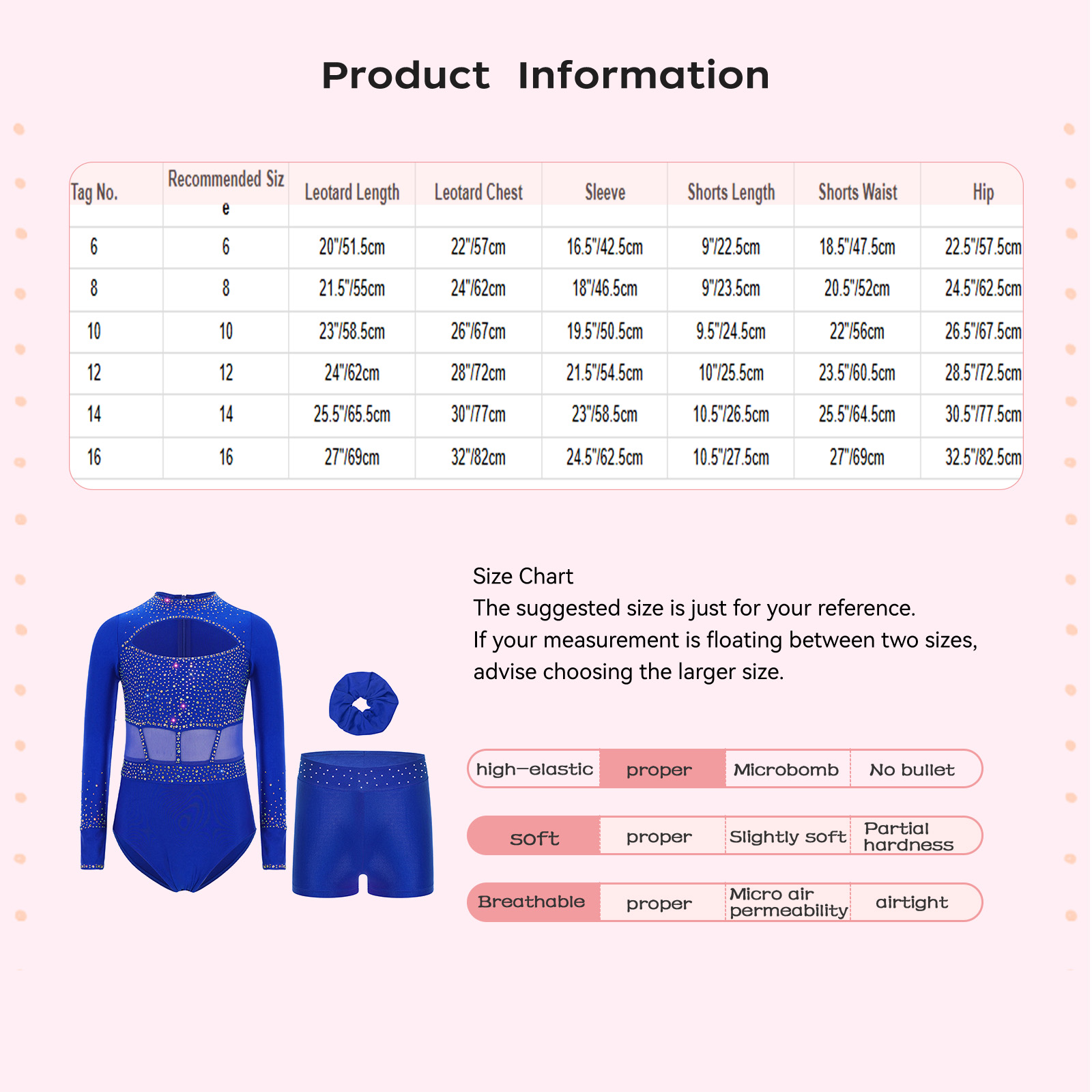 반짝이는 라인스톤 발레 댄스 바디수트 어린이용 소녀 체 - Rhinestone Banding Trim 리뷰 및 가격