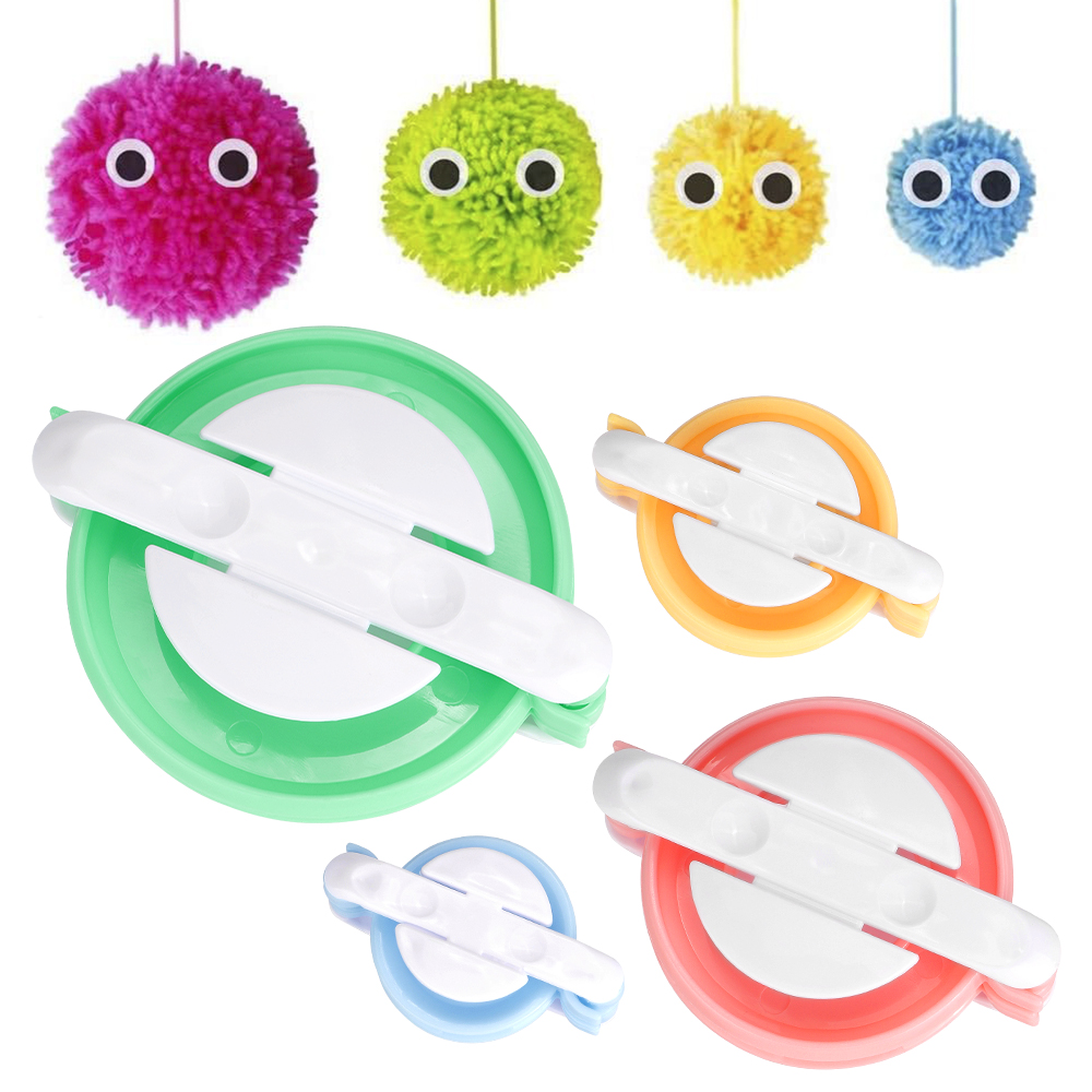 DIY 니트 폼폼 메이커 플러시 볼 뜨개질 도구, 푹신 - Pom Pom Maker Tool 리뷰 및 가격